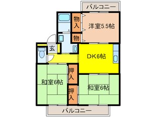 メゾンメルベーユの物件間取画像